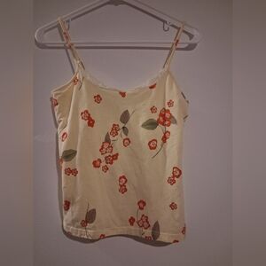 The Limited Cream Floral Camisole